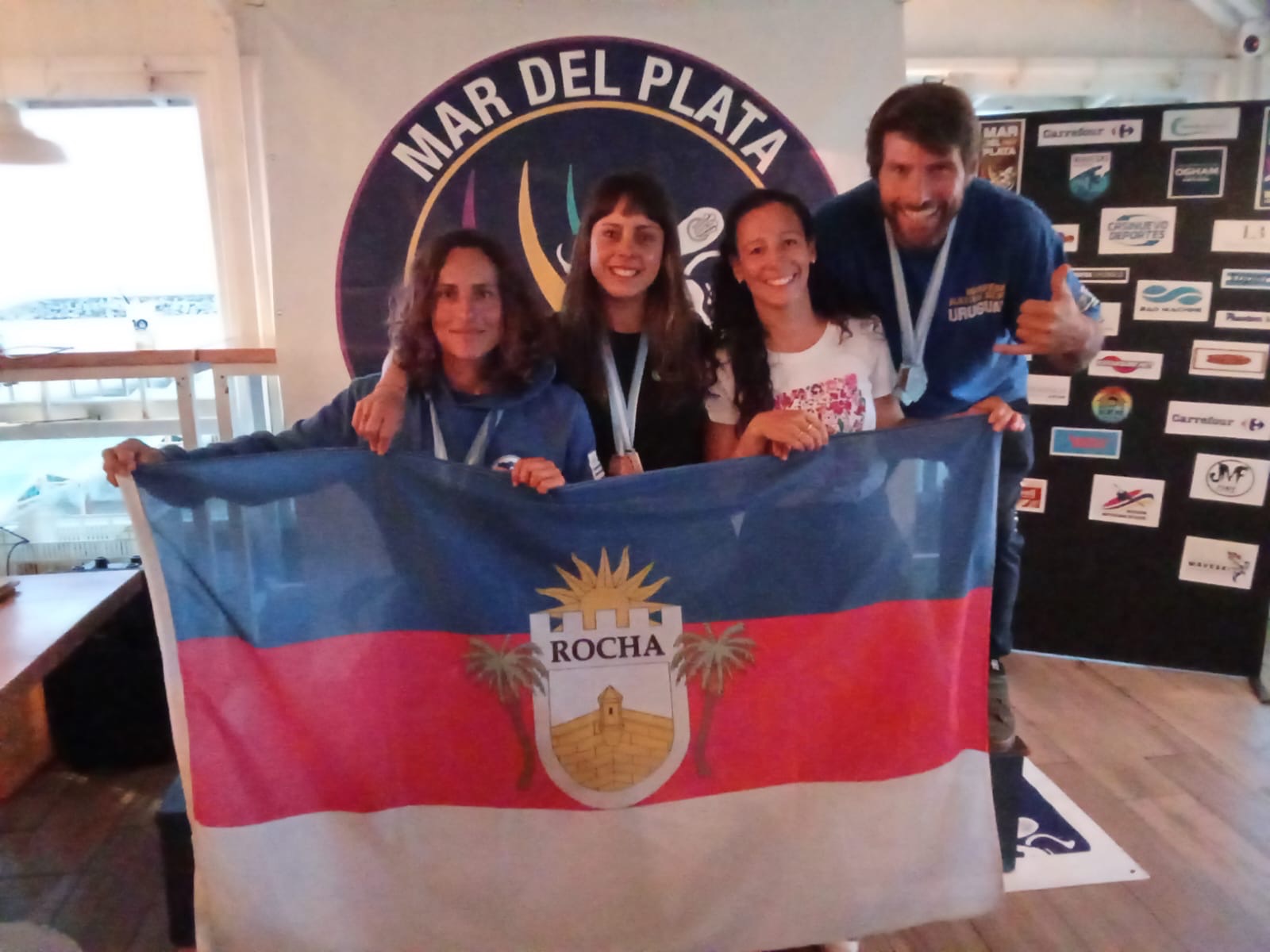 Gran cierre de palomenses en el Campeonato Latinoamericano de Waveski