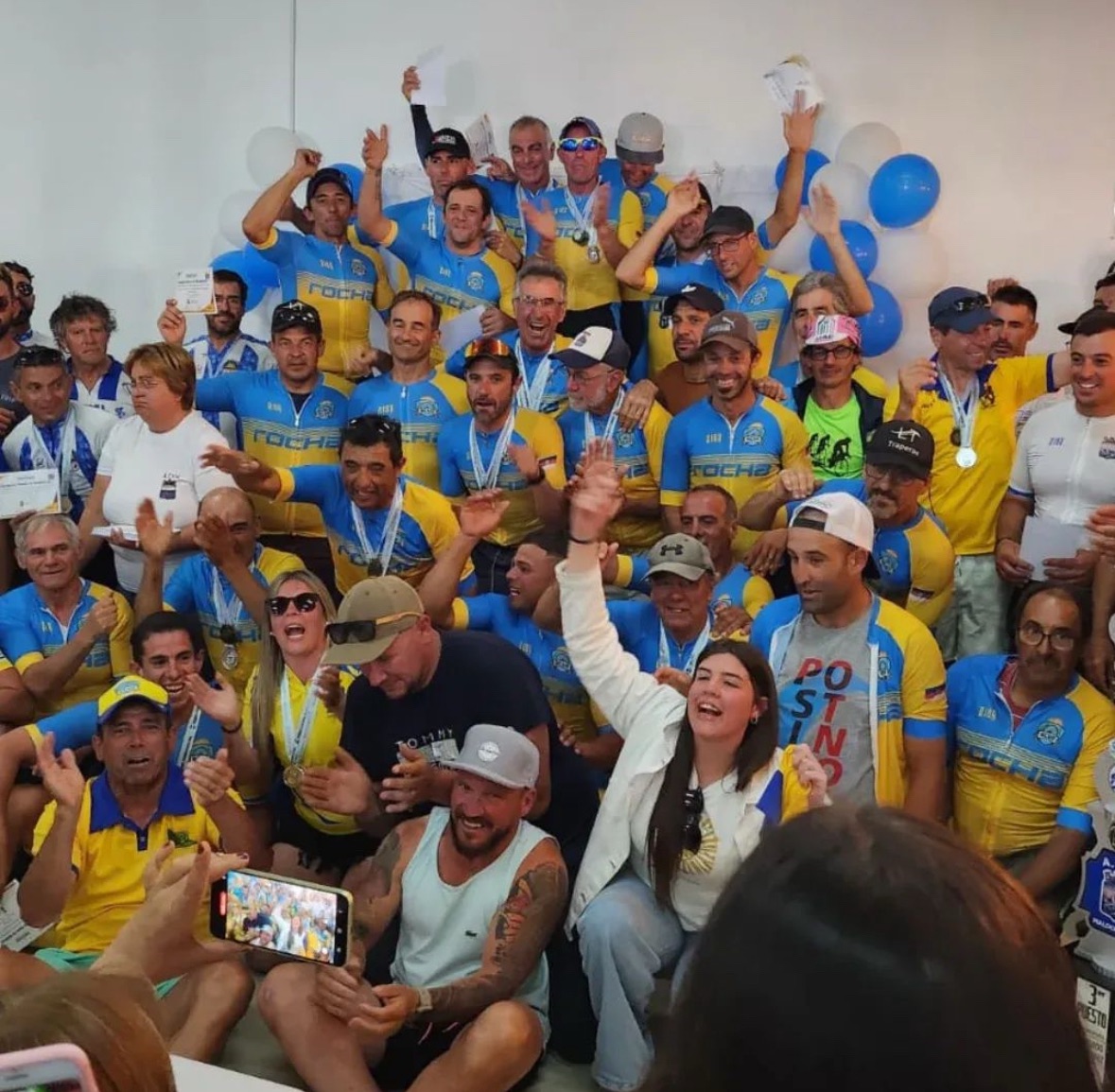 Ciclismo: Rocha campeón del este en categoría Master