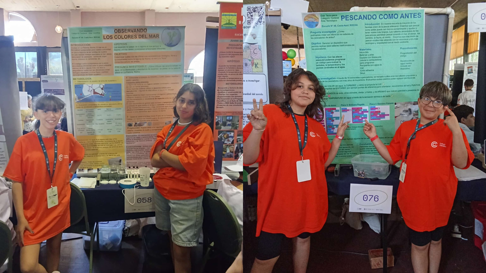 Escolares de Costa Azul participan de feria nacional de clubes de ciencia