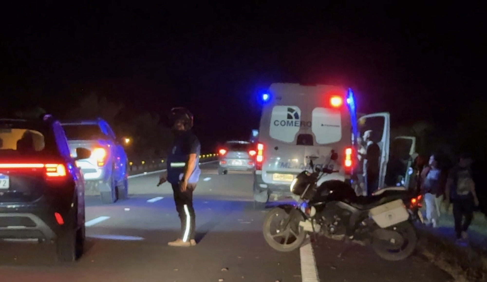 La Paloma: Siniestro de tránsito leve en Ruta 15