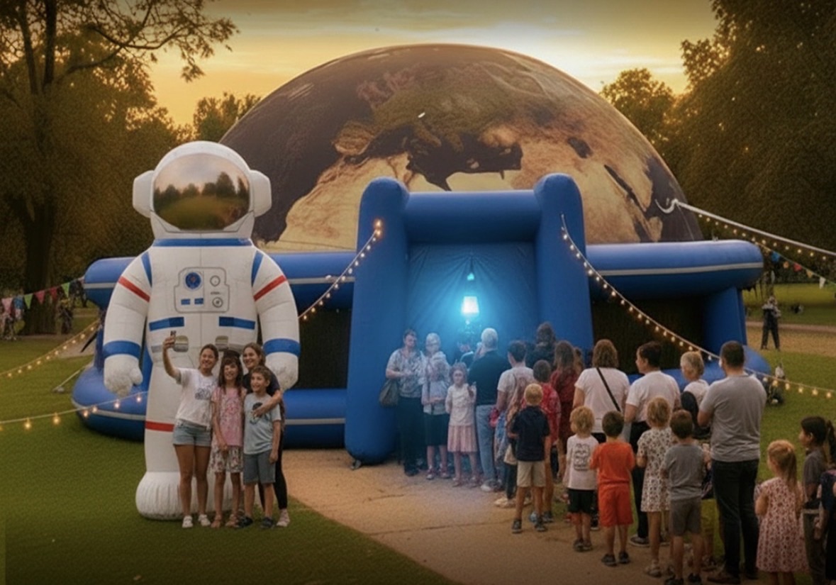 Planetario 360º móvil llega a La Paloma