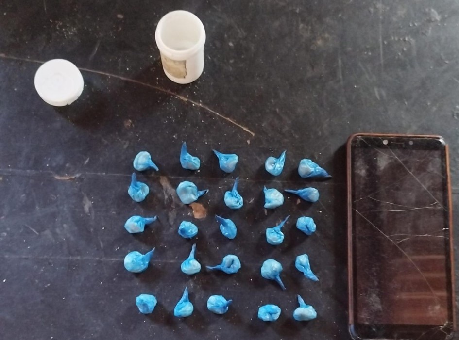 Chuy: Fue detenido y portaba varias dosis de pasta base