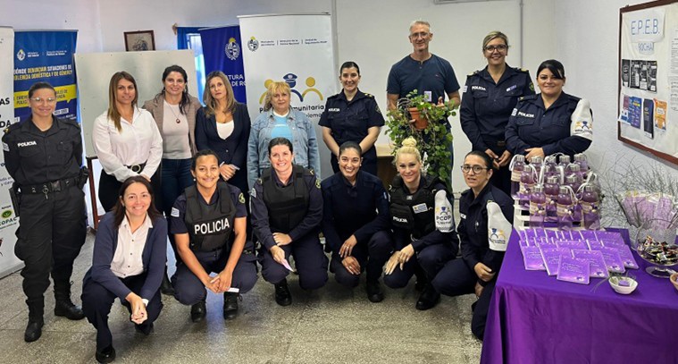 Mujeres policías participaron del segundo encuentro de reflexión
