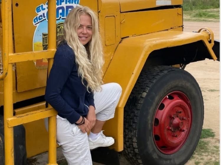 Una foto para recordar a la actriz argentina Verónica Vieyra en el Cabo Polonio