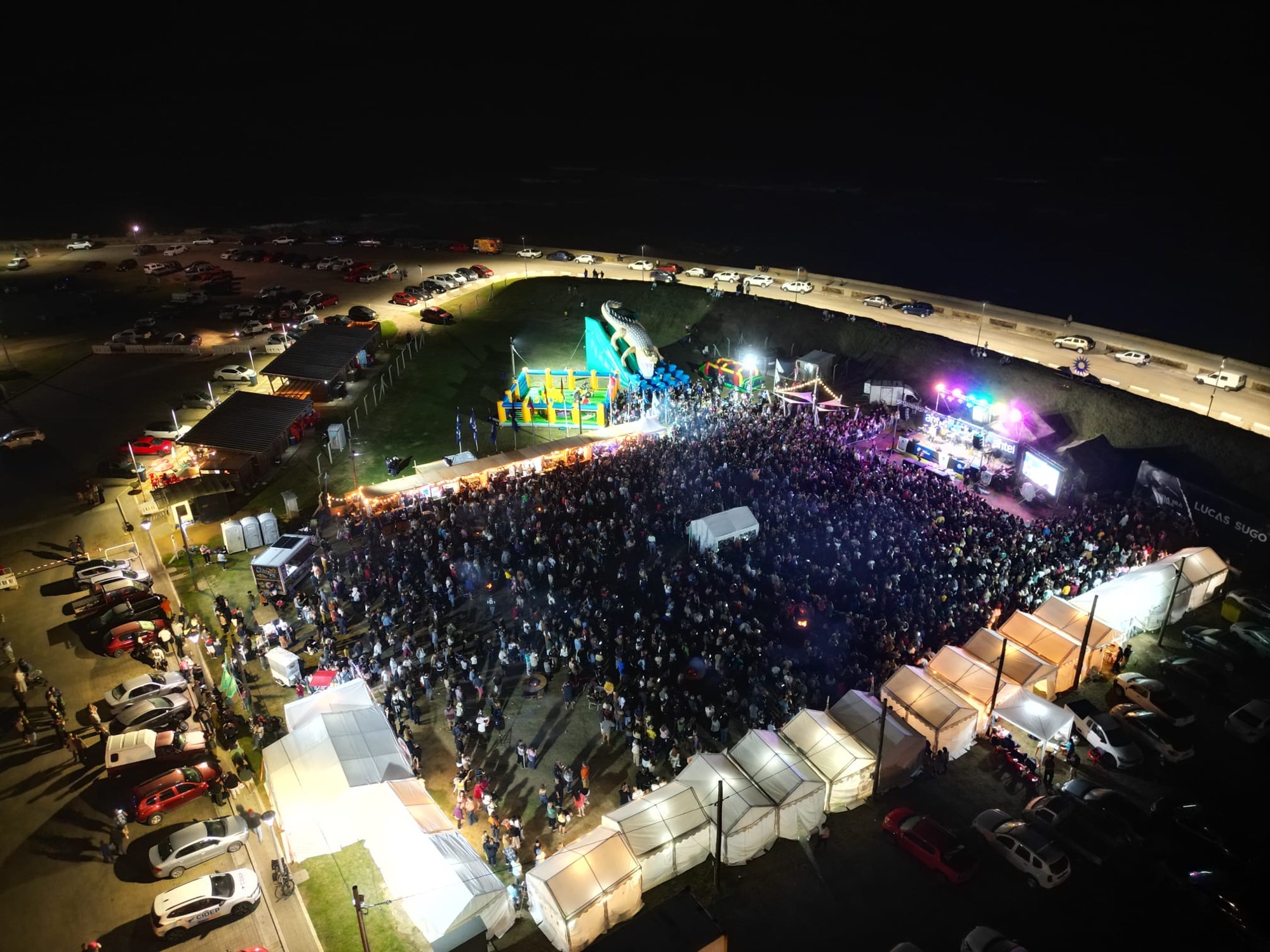 Agradecimiento de la organización del festival de la pesca artesanal