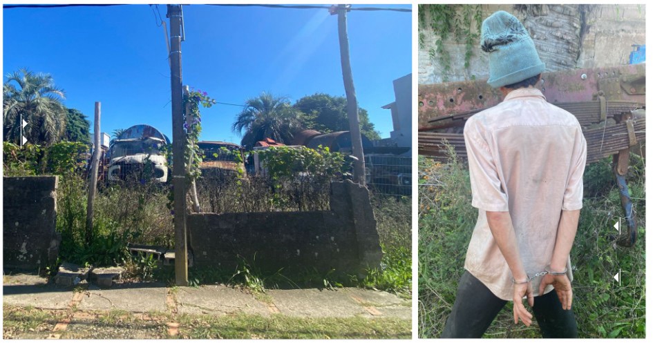 Entró a robar en un predio privado y fue detenido