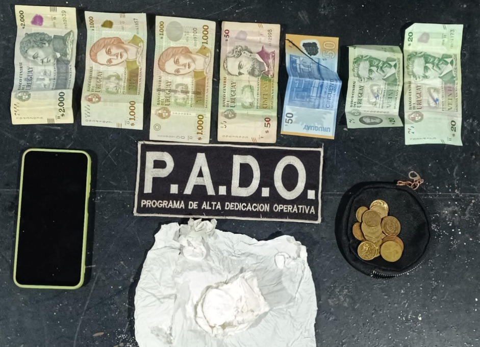 Microtráfico en Chuy: Detuvieron a dos personas