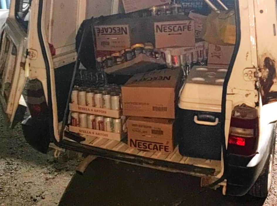 Una camioneta con mercadería en infracción aduanera fue ubicada en Ruta 9