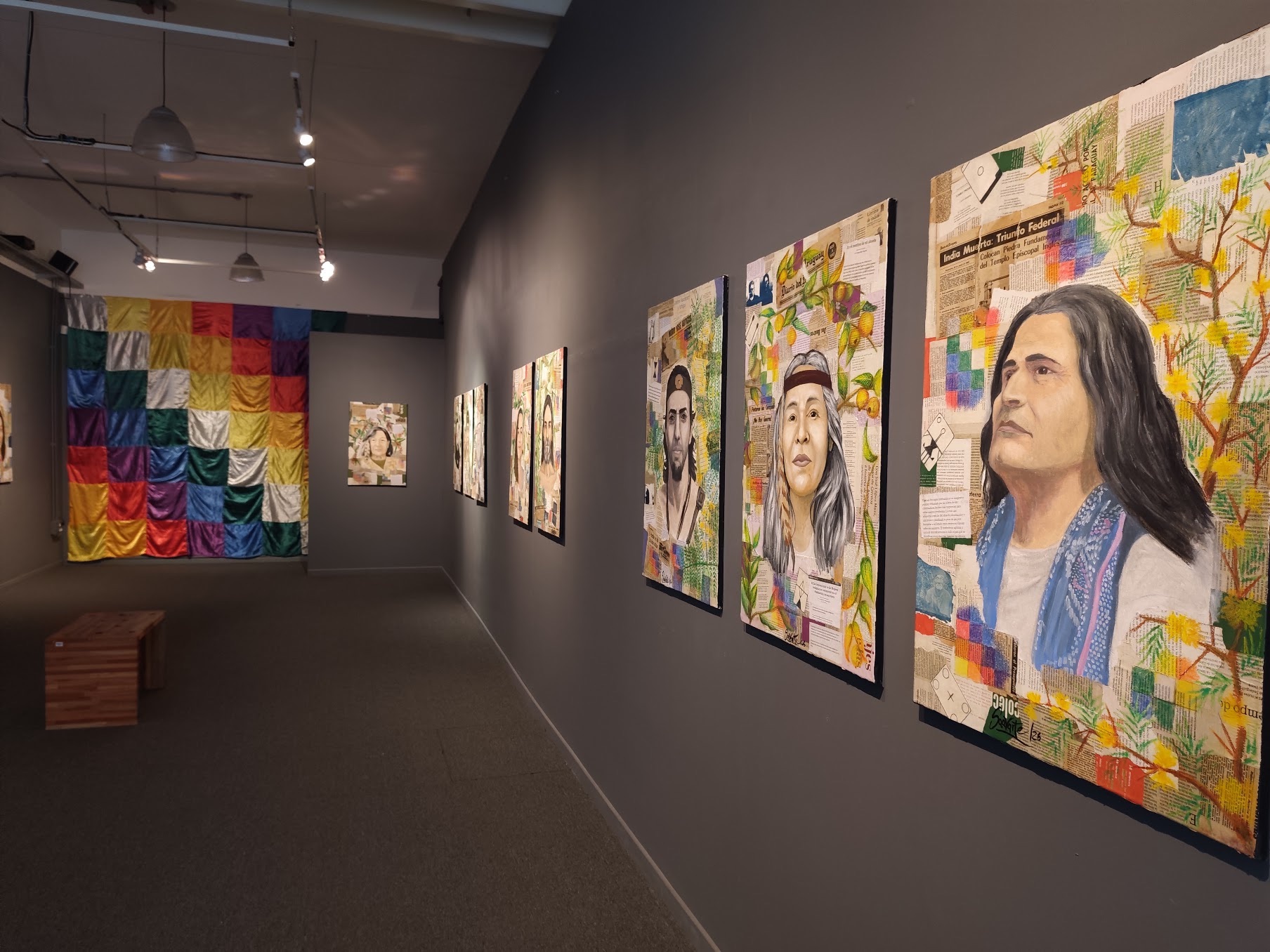 Se inaugura la muestra KUNTAI MA – La lucha sigue “Memoria fragmentada del pueblo charrúa” en la sala Prof. Eduardo Saldain
