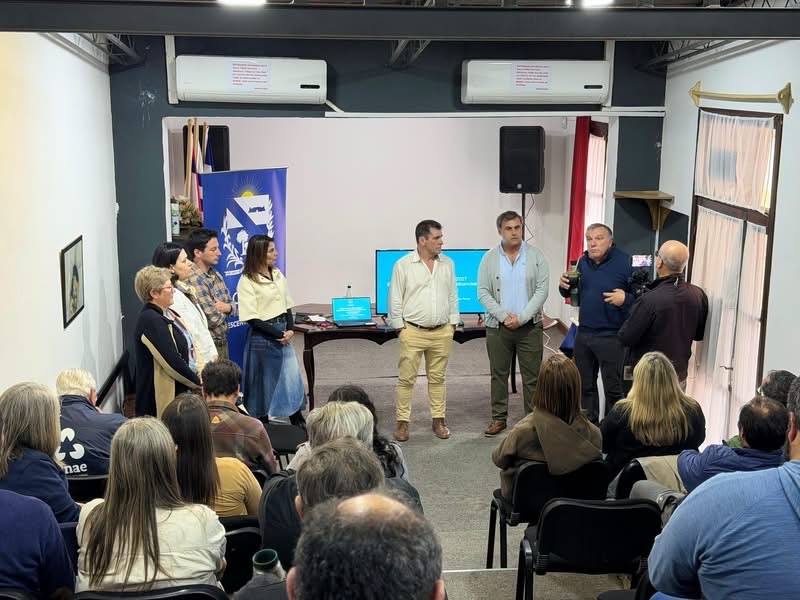 Lascano recibió una jornada informativa sobre la actualización del Fenómeno del Niño