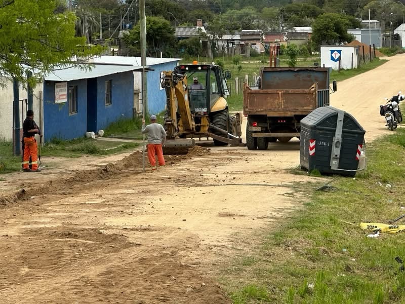 Ciudad de Rocha: Comenzaron las obras de urbanización en Barrio Cosse